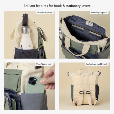 Bookaroo Book (Ruck) Sack - Fern