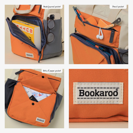 Bookaroo Book (Ruck) Sack - Fern