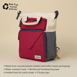 Bookaroo Book (Ruck) Sack - Burgundy