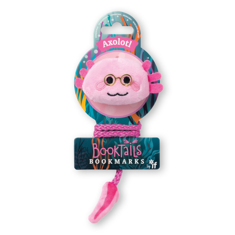 Book-Tails Bookmarks - Axolotl (set van 6)