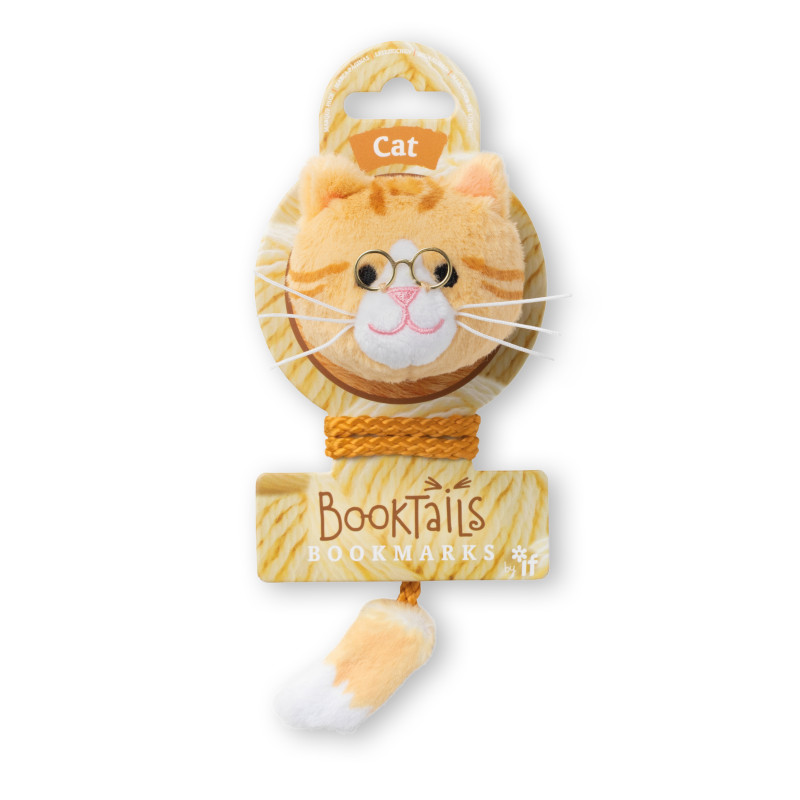 Book-Tails Bookmarks - Ginger Cat (set van 6)