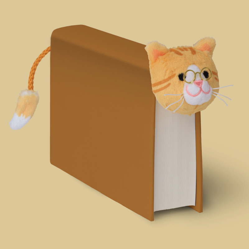 Book-Tails Bookmarks - Ginger Cat (set van 6)