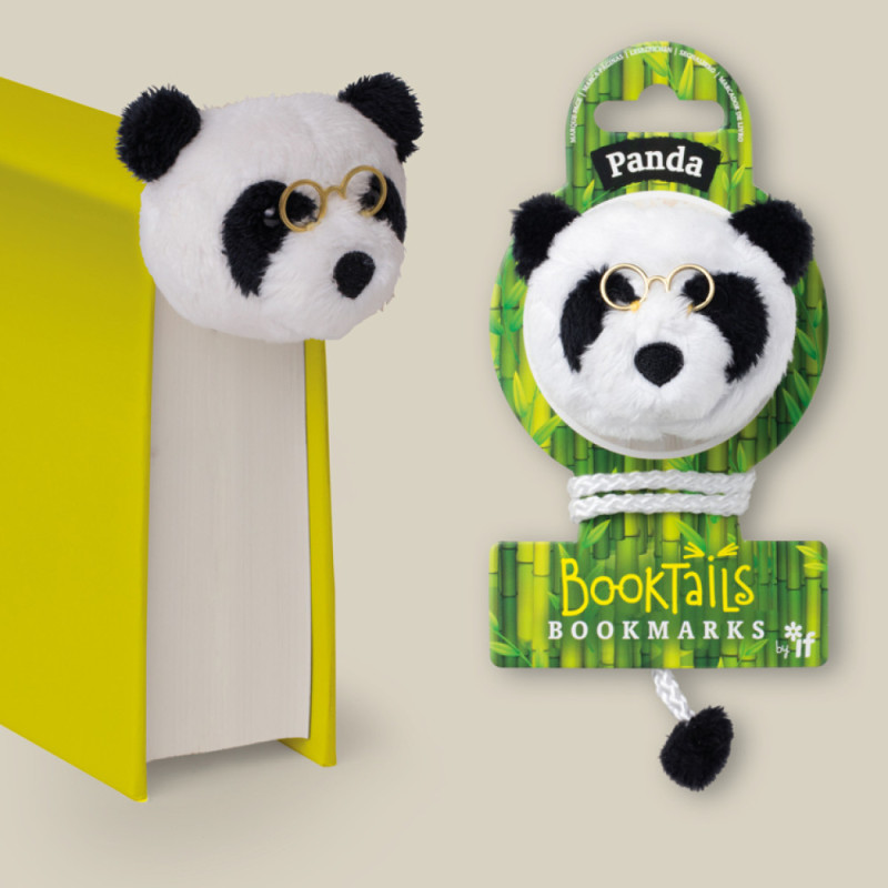 Book-Tails Bookmarks - Panda (set van 6)