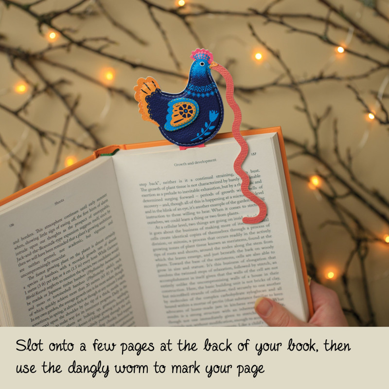 Bookmark Early Bird Catches the Bookworm - Chicken