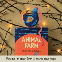 Bookmark Early Bird Catches the Bookworm - Chicken