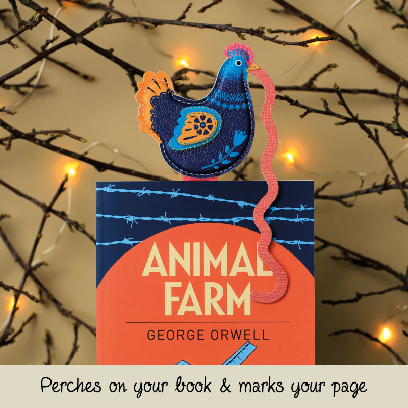 Bookmark Early Bird Catches the Bookworm - Chicken