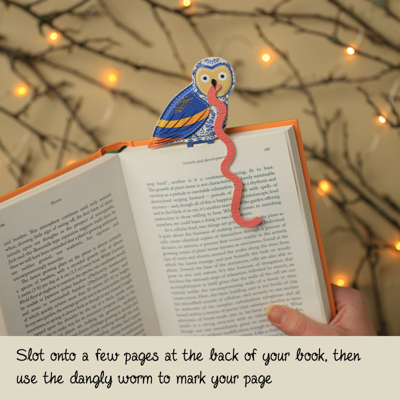 Bookmark Early Bird Catches the Bookworm - Owl
