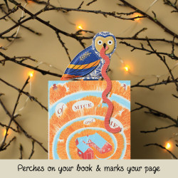 Bookmark Early Bird Catches the Bookworm - Owl