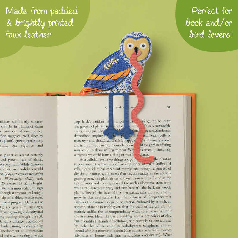 Bookmark Early Bird Catches the Bookworm - Owl