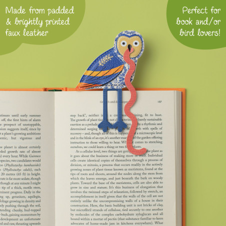 Bookmark Early Bird Catches the Bookworm - Owl