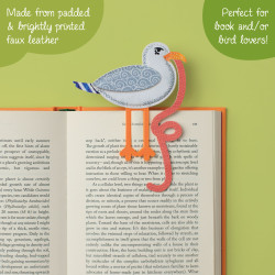 Bookmark Early Bird Catches the Bookworm - Seagull