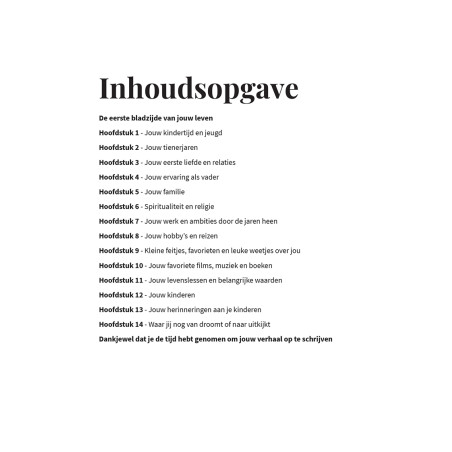 Papa, ik wil je verhaal weten