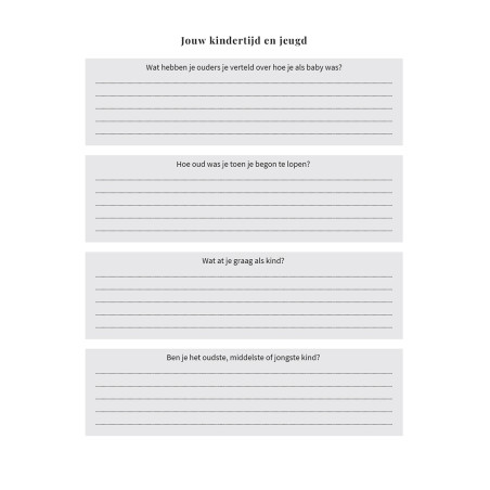 Papa, ik wil je verhaal weten