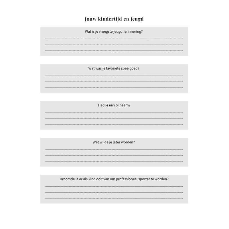 Papa, ik wil je verhaal weten