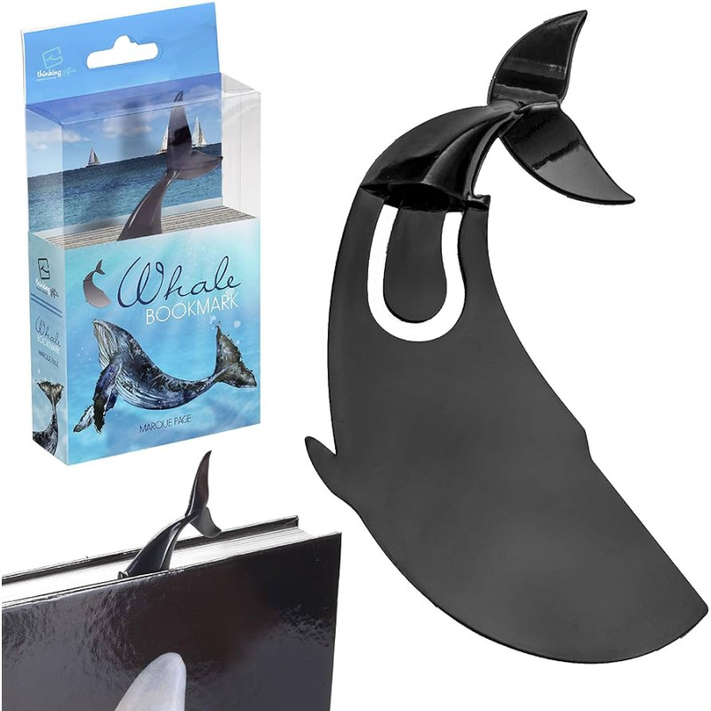 Fish Tales Bookmark - Whale