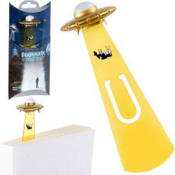 UFO Bookmark - Gold