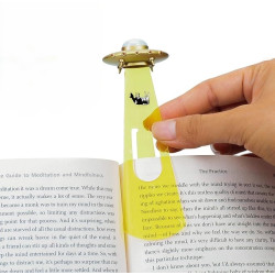 UFO Bookmark - Gold