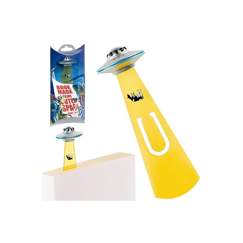 UFO Bookmark - Silver