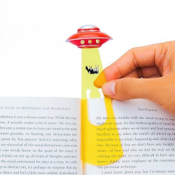 UFO Bookmark - Red