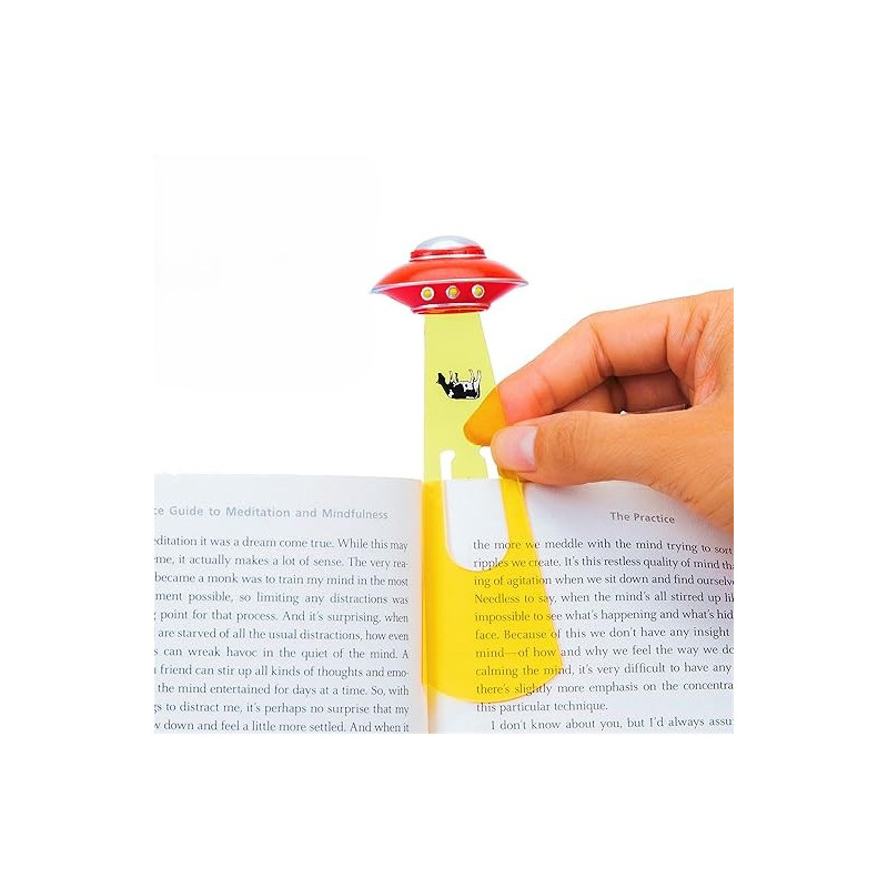 UFO Bookmark - Red