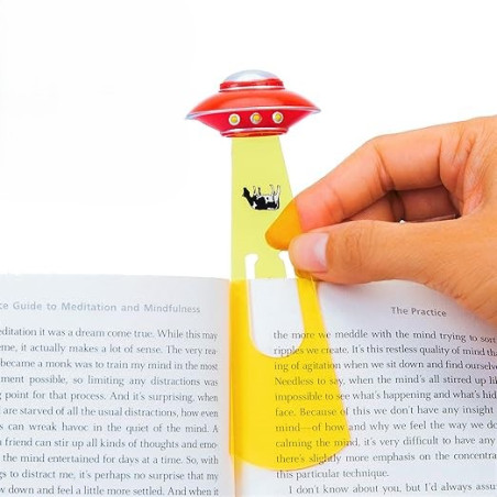 UFO Bookmark - Red