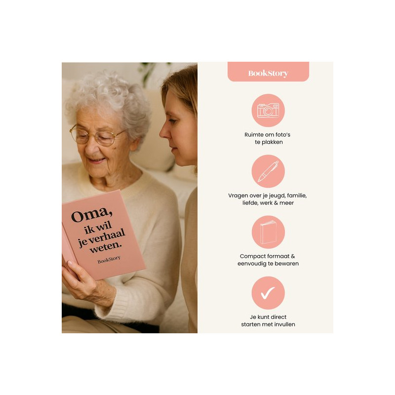 Oma, ik wil je verhaal weten