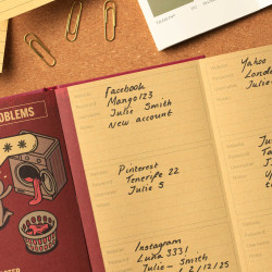 SHHH! I'm a Password Book (In Disguise)