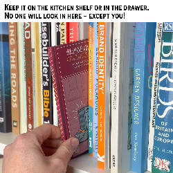 SHHH! I'm a Password Book (In Disguise)