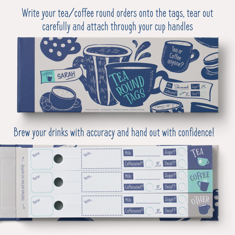 Tea Round Tags
