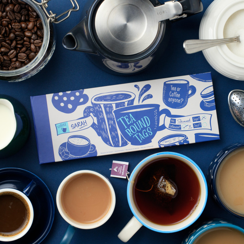 Tea Round Tags