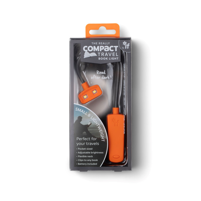 The Really Compact Travel Book Light - Orange