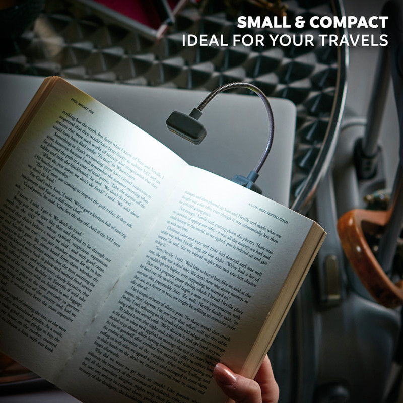 The Really Compact Travel Book Light - Orange