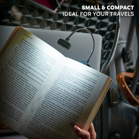 The Really Compact Travel Book Light - Orange