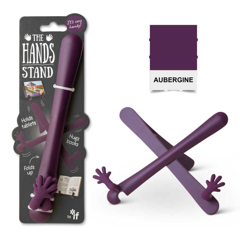 The Hands Stand - Aubergine (set van 3)