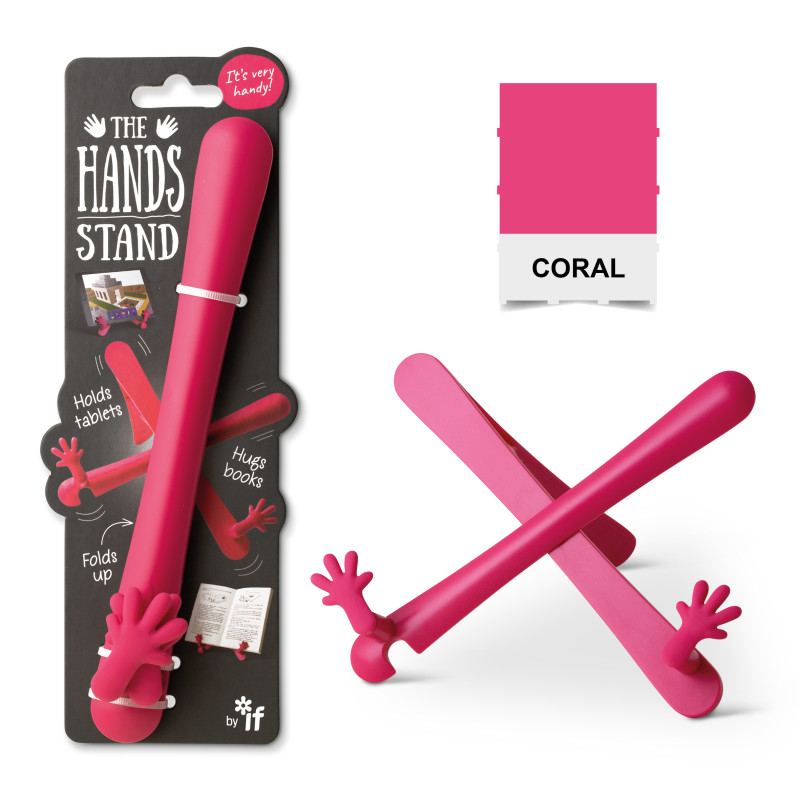 The Hands Stand - Coral (set van 3)