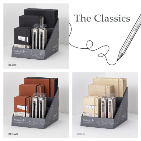 Display | Bookaroo Notebook & Pen - Cream