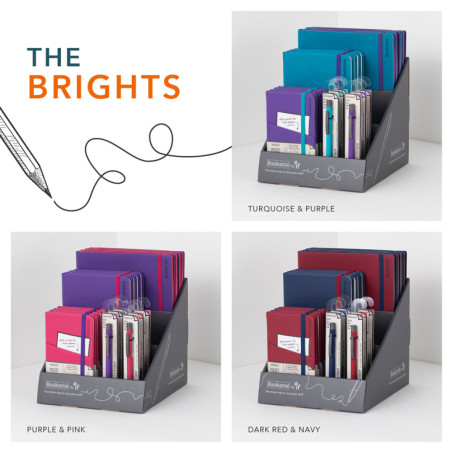 Display | Bookaroo Notebook & Pen - Cream