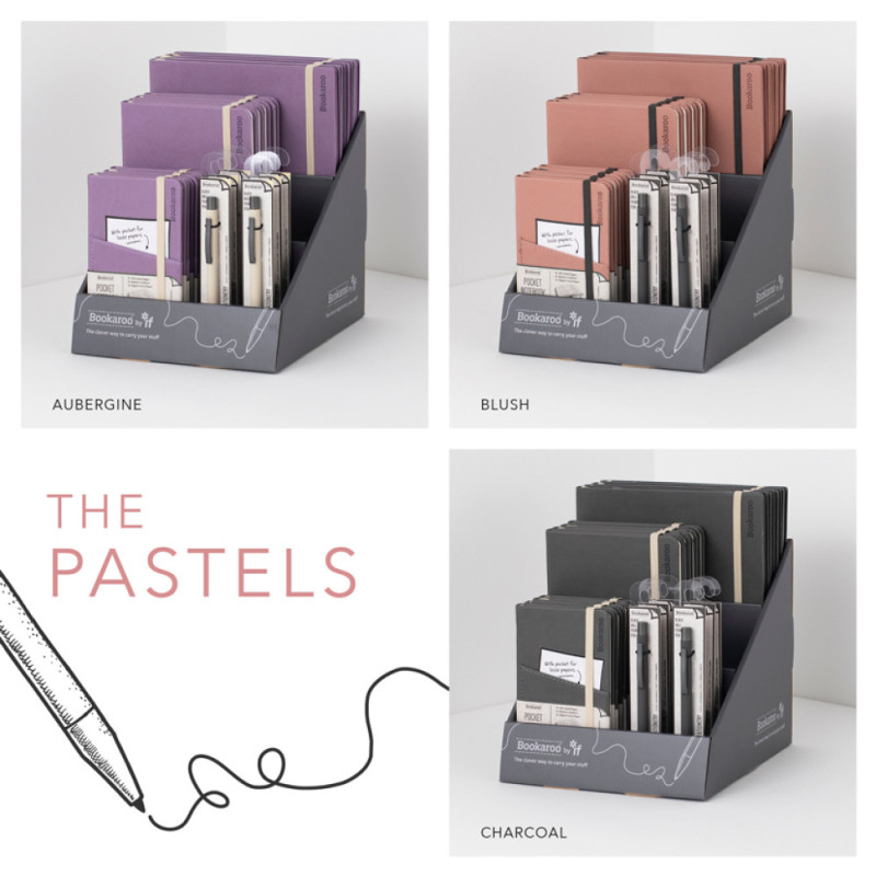 Display | Bookaroo Notebook & Pen - Cream