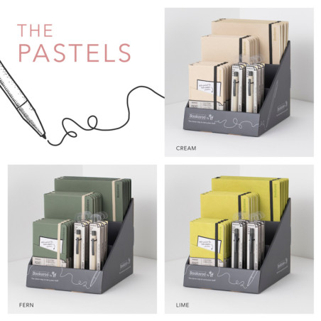 Display | Bookaroo Notebook & Pen - Cream