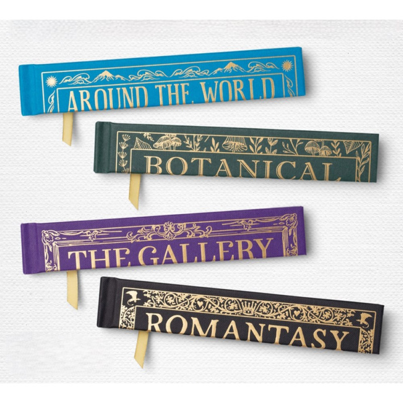 Book Fan - The Gallery Purple (set van 3)
