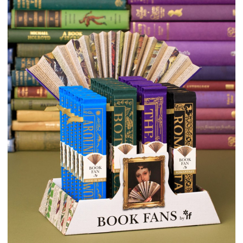 Display | Book Fans (24 stuks)