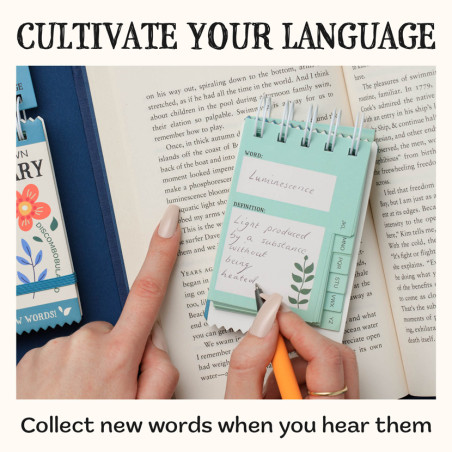 Grow your own Vocabulary Pocket Notebook