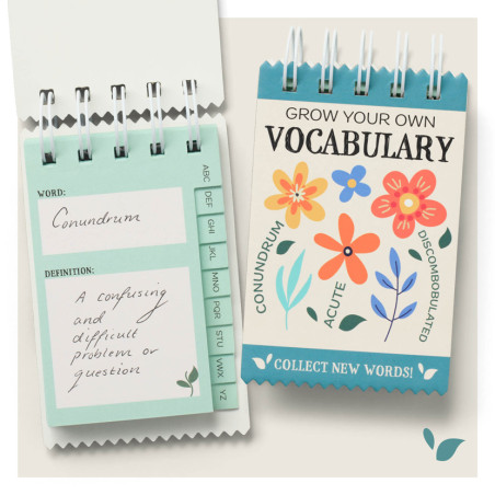 Grow your own Vocabulary Pocket Notebook