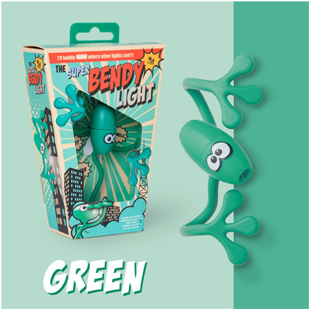 The Super Bendy Light - Green
