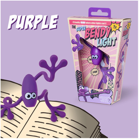 The Super Bendy Light - Purple