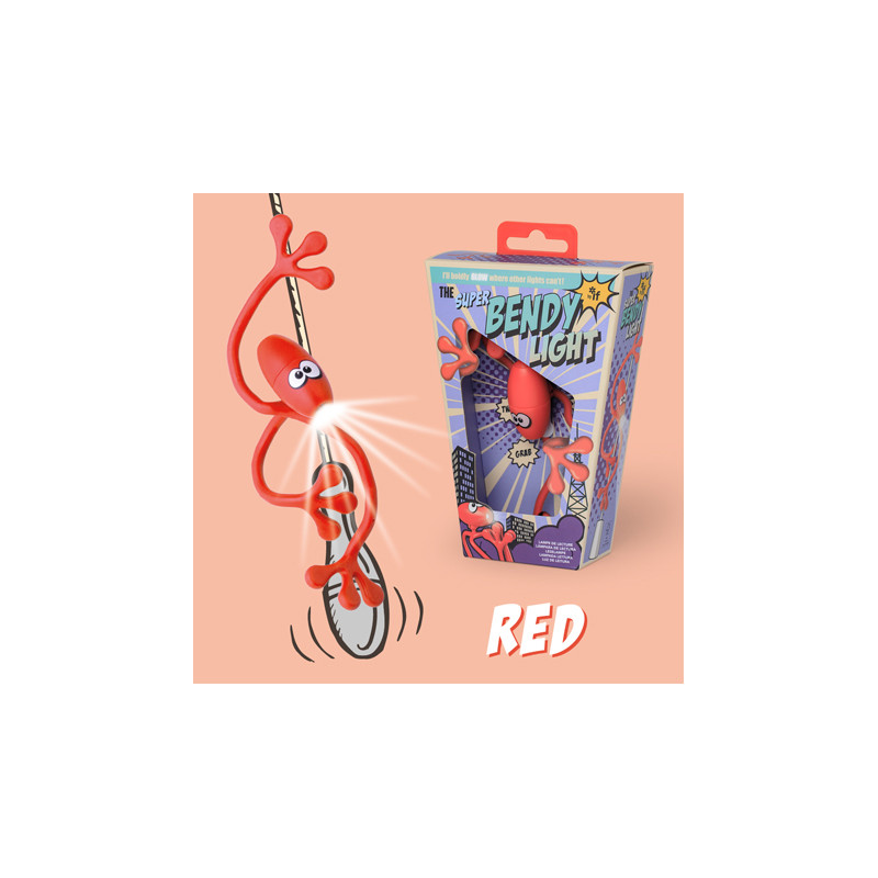 The Super Bendy Light - Red