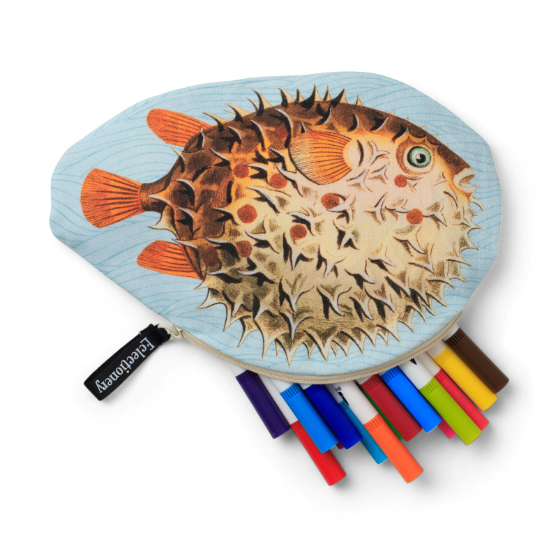 Eclectionery Pencil Case - Puffer Fish