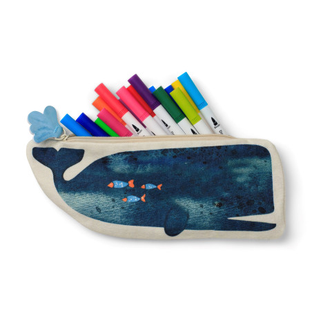 Eclectionery Pencil Case - Whale