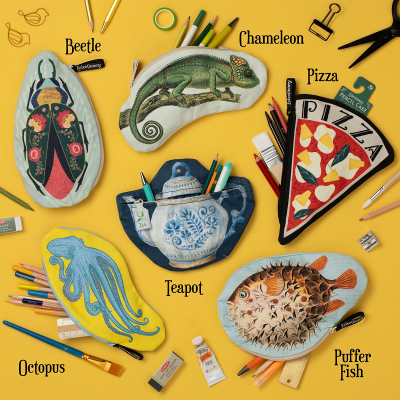 Eclectionery Pencil Case - Whale