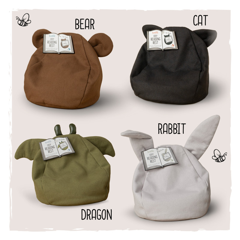 BookTails Cosy Reading Rest - Rabbit